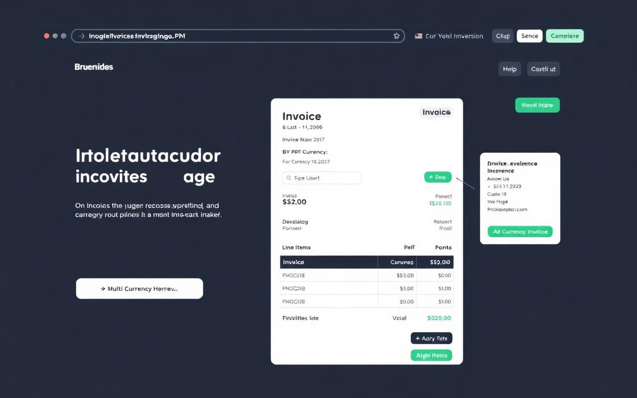 Projekt w portfolio: InvoiceMaker (HTML/JS · Narzędzie)
